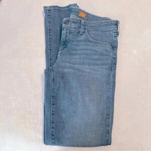 Anthropologie Pilcro & The Letterpress Straight Leg Jeans Light Blue Size 28